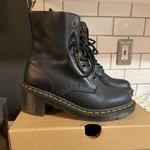 Excellent, basically brand new Dr. Martens.   Only worn once.